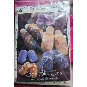 My Favorite Things Spa Slip Ons Pattern Kit 053 UNCUT NIP
